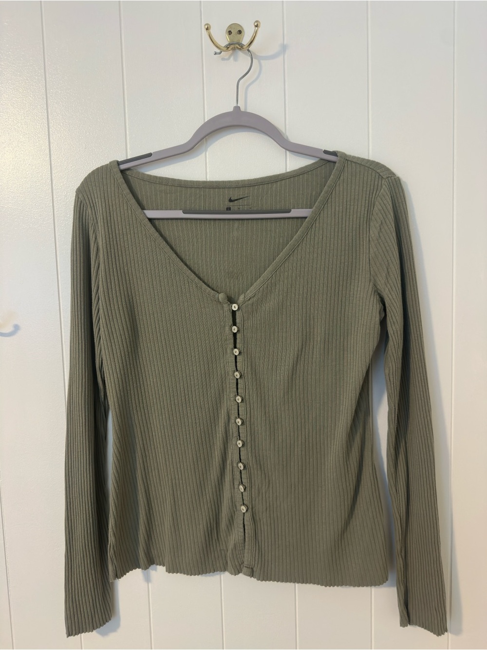 Nike Yoga Ribbed Cardigan